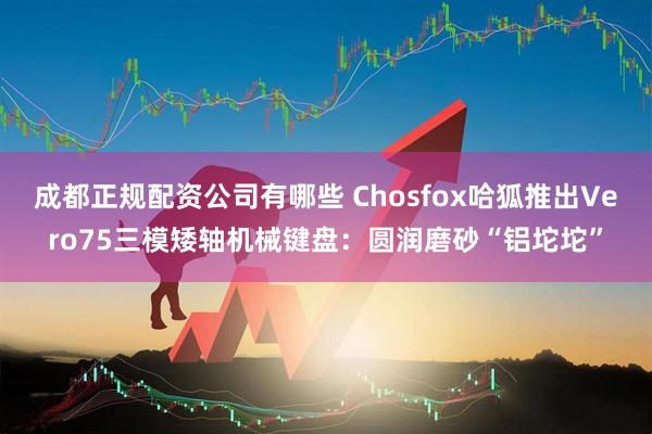 成都正规配资公司有哪些 Chosfox哈狐推出Vero75三模矮轴机械键盘:圆润磨砂“铝坨坨”